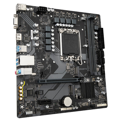 Gigabyte B760M H DDR4 Motherboard - Supports Intel Core 14th Gen CPUs, 6+1+1 Phases
