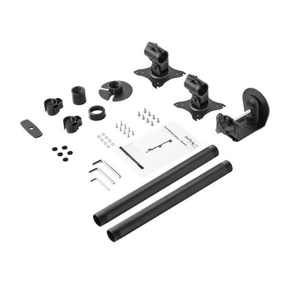 StarTech.com Desk-Mount Dual Monitor Mount, Vertical, Steel - For up to two 27" or