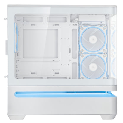 ASUS PRIME AP202 ARGB Mini Tower White PC Case