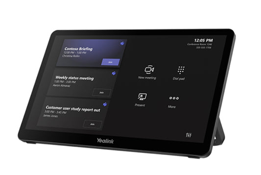 Yealink MTouch Plus Controller Black Webcam