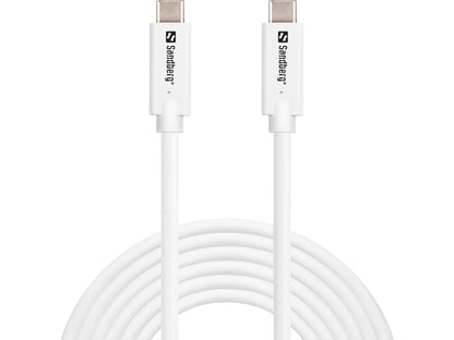 Sandberg USB-C>C USB 3.2 Gen2 100W, 3m Cable