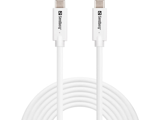Sandberg USB-C>C USB 3.2 Gen2 100W, 3m Cable