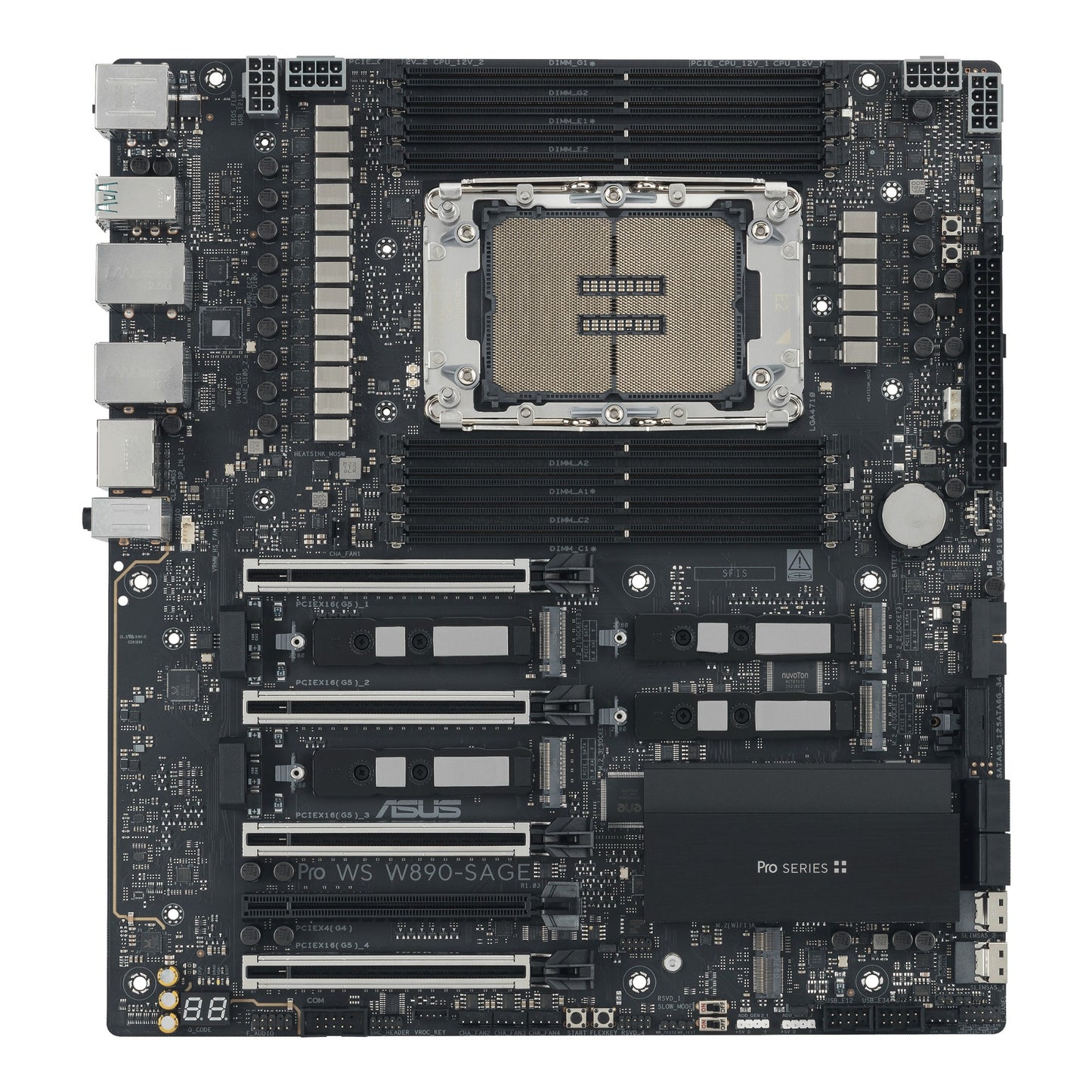 ASUS PRO WS W890-SAGE Intel W890 LGA 4710-2 CEB Motherboard