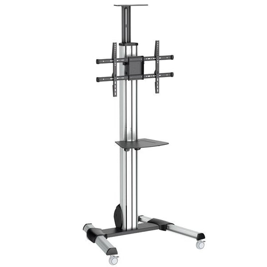 StarTech.com TV Cart - Height Adjustable - Lockable Wheels Mount