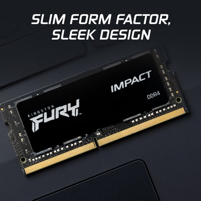 Kingston Technology FURY 16GB DDR4 3200MT/s CL20 SO-DIMM Laptop RAM