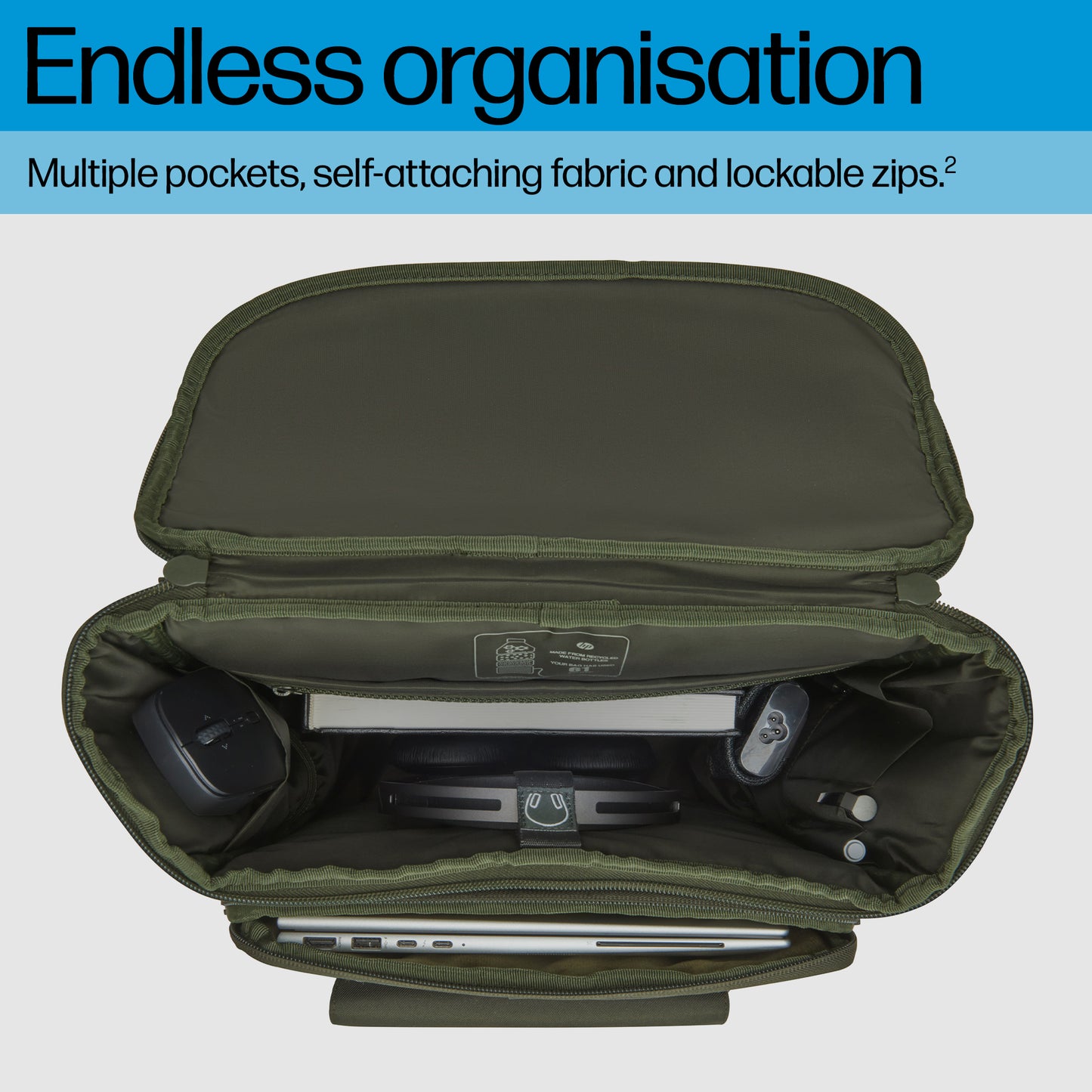 HP 15.6-inch Modular Laptop Backpack Laptop Bag