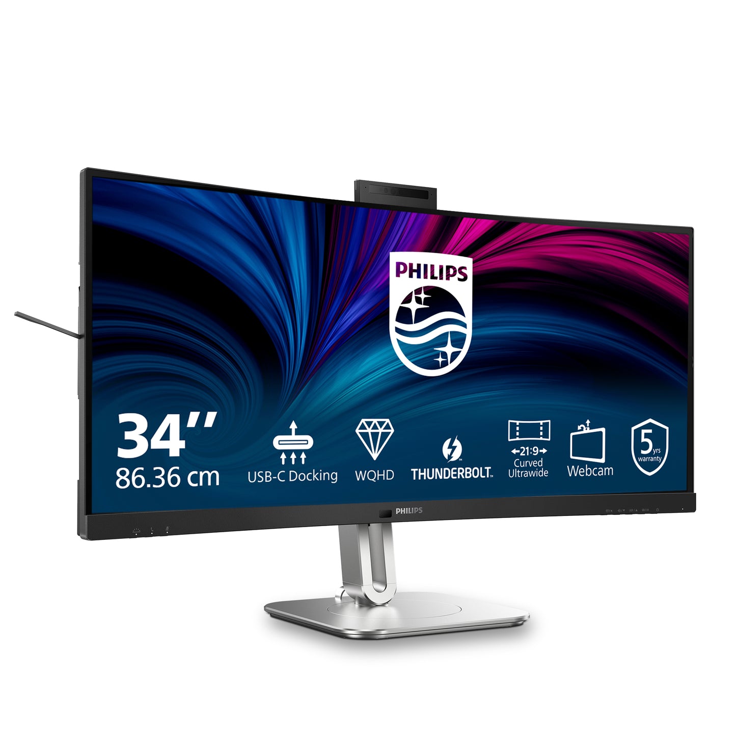 Philips 6000 series 34B2U6603CH/00 34" UWQHD VA 120Hz Curved Monitor