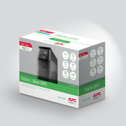 APC Back-UPS Pro 1600VA 960W Line-Interactive UPS (R1600SI)