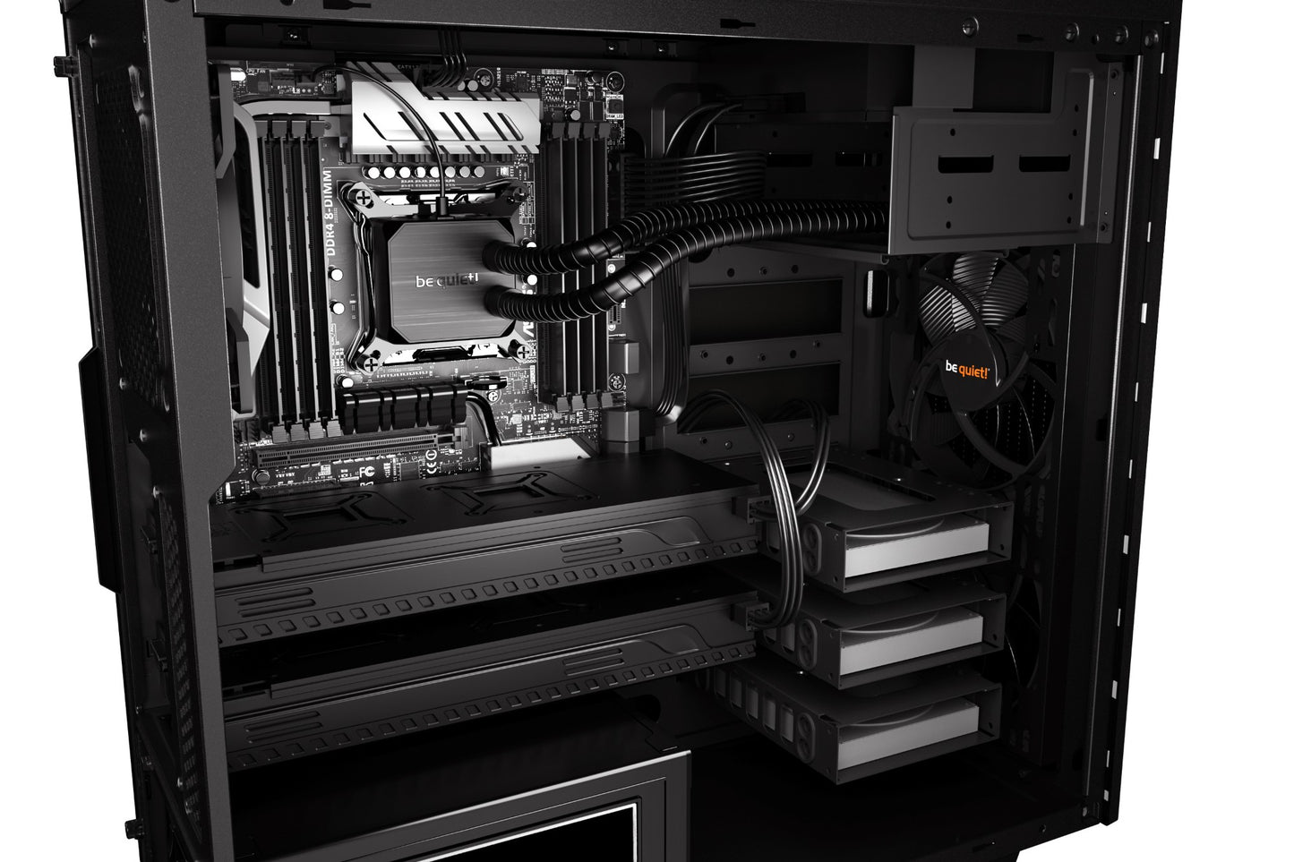 be quiet! Pure Base 600 Midi Tower Black PC Case