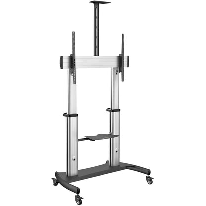 StarTech.com Mobile TV Stand - Heavy Duty TV Cart for 60-100" Display (100kg/220lb) Mount