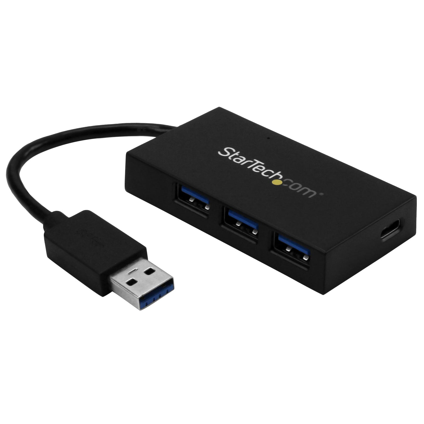 StarTech.com 4 Port USB 3.0 Hub - USB Type-A Hub with 1x USB-C & 3x USB-A Ports