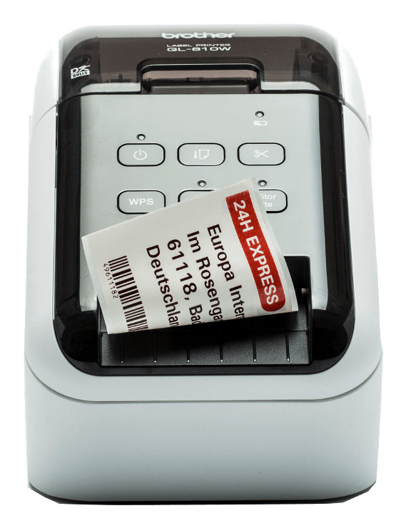 Brother QL-810W label printer Direct thermal Colour 300 x 600 DPI 176 mm/sec Wired &