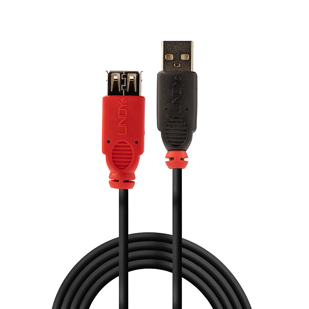 Lindy 5m USB 2.0 Active Extension Slim Cable