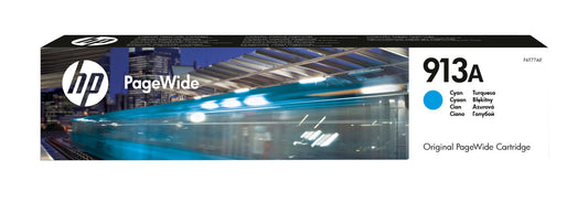 HP F6T77AE/913A Cyan Ink Cartridge (3K pages)
