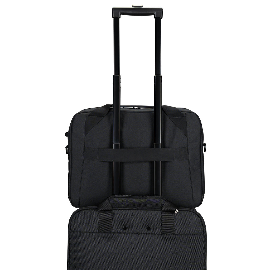 Targus EcoSmart 40.6 cm (16") Briefcase Black, Red Laptop Bag