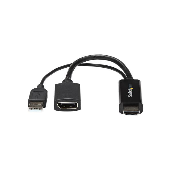 StarTech.com HDMI to DisplayPort Adapter - 4K 30Hz Cable