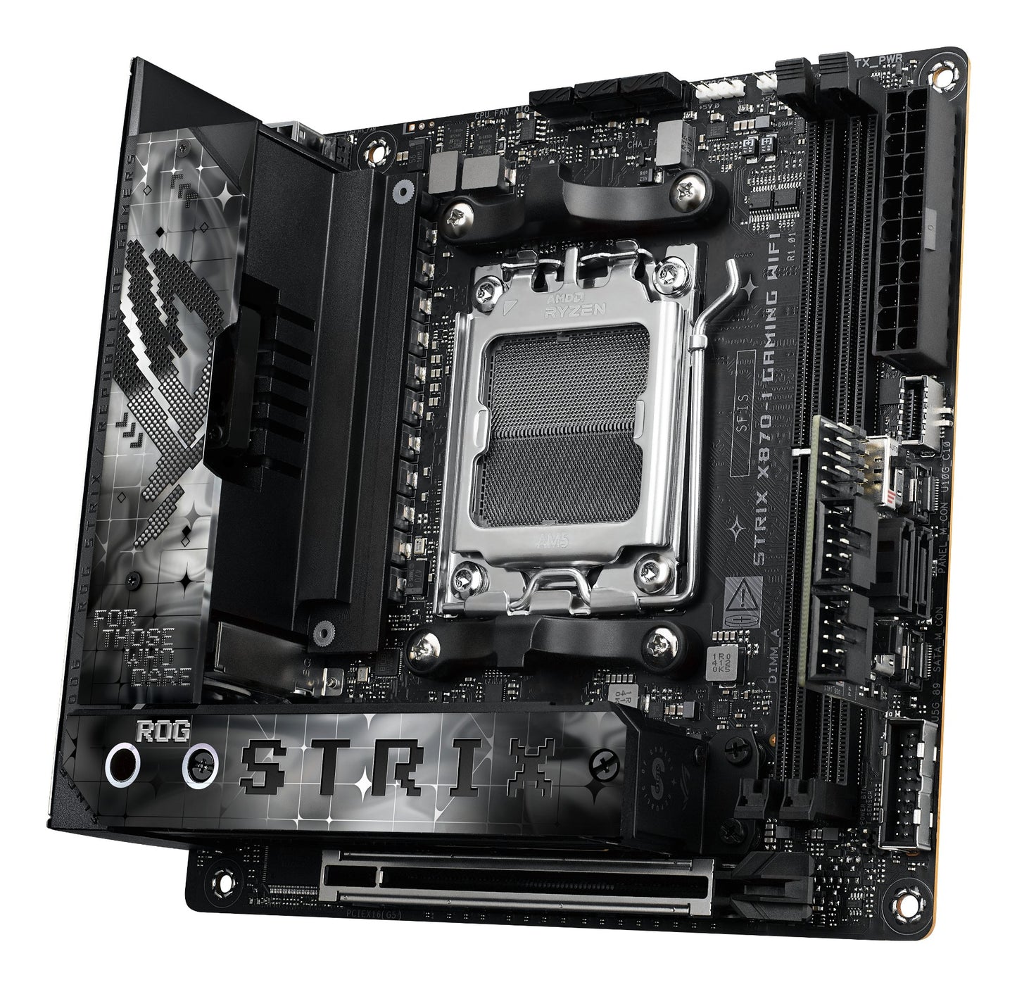 ASUS ROG STRIX X870-I GAMING WIFI AMD X870 Socket AM5 mini ITX Motherboard