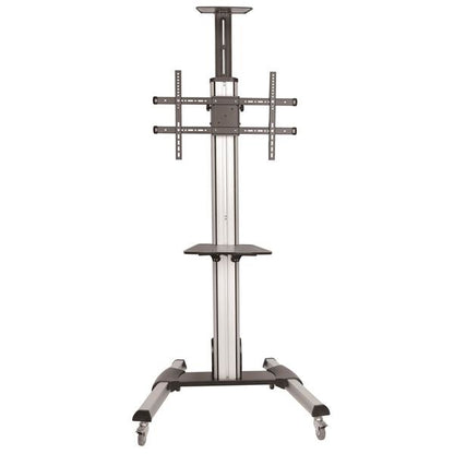 StarTech.com TV Cart - Height Adjustable - Lockable Wheels Mount