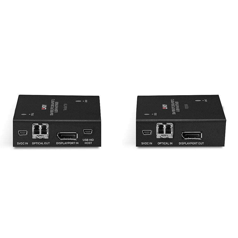 Lindy 300m Fibre Optic DisplayPort 1.2 and USB KVM Extender KVM Switch