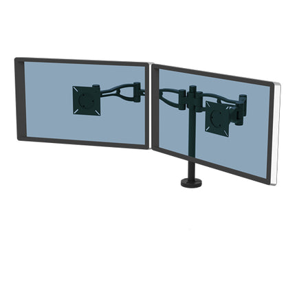 Fellowes Vista Dual Monitor Arm - Monitor Mount for 10KG 26 inch Screens - Ergonomic