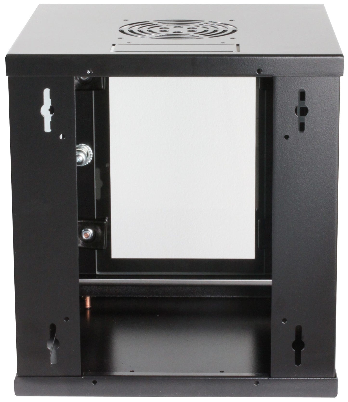 Intellinet 10" Network Cabinet - Wall Mount (Standard), 6U, 300mm Deep, Black Rack