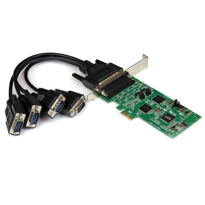StarTech.com 4 Port PCI Express PCIe Serial Combo Card - 2 x RS232 2 x RS422 / RS485 Hub