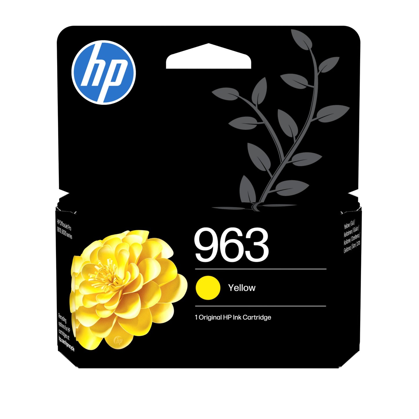 HP 3JA25AE/963 Yellow Ink Cartridge (700 pages)