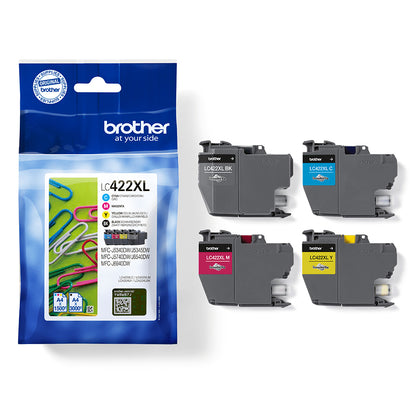 Brother LC-422XLVAL Ink Cartridge (Brother MFC-J 5340)