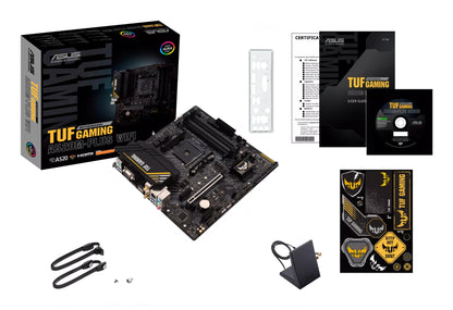 ASUS TUF GAMING A520M-PLUS WIFI AMD A520 Socket AM4 micro ATX Motherboard