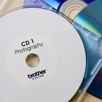Brother DK-11207 DirectLabel Etikettes CD/DVD 58mm 100 for Brother P-Touch Labels