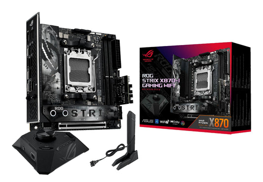 ASUS ROG STRIX X870-I GAMING WIFI AMD X870 Socket AM5 mini ITX Motherboard
