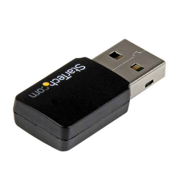 StarTech.com USB 2.0 AC600 Mini Dual Band Wireless-AC Network Adapter - 1T1R
