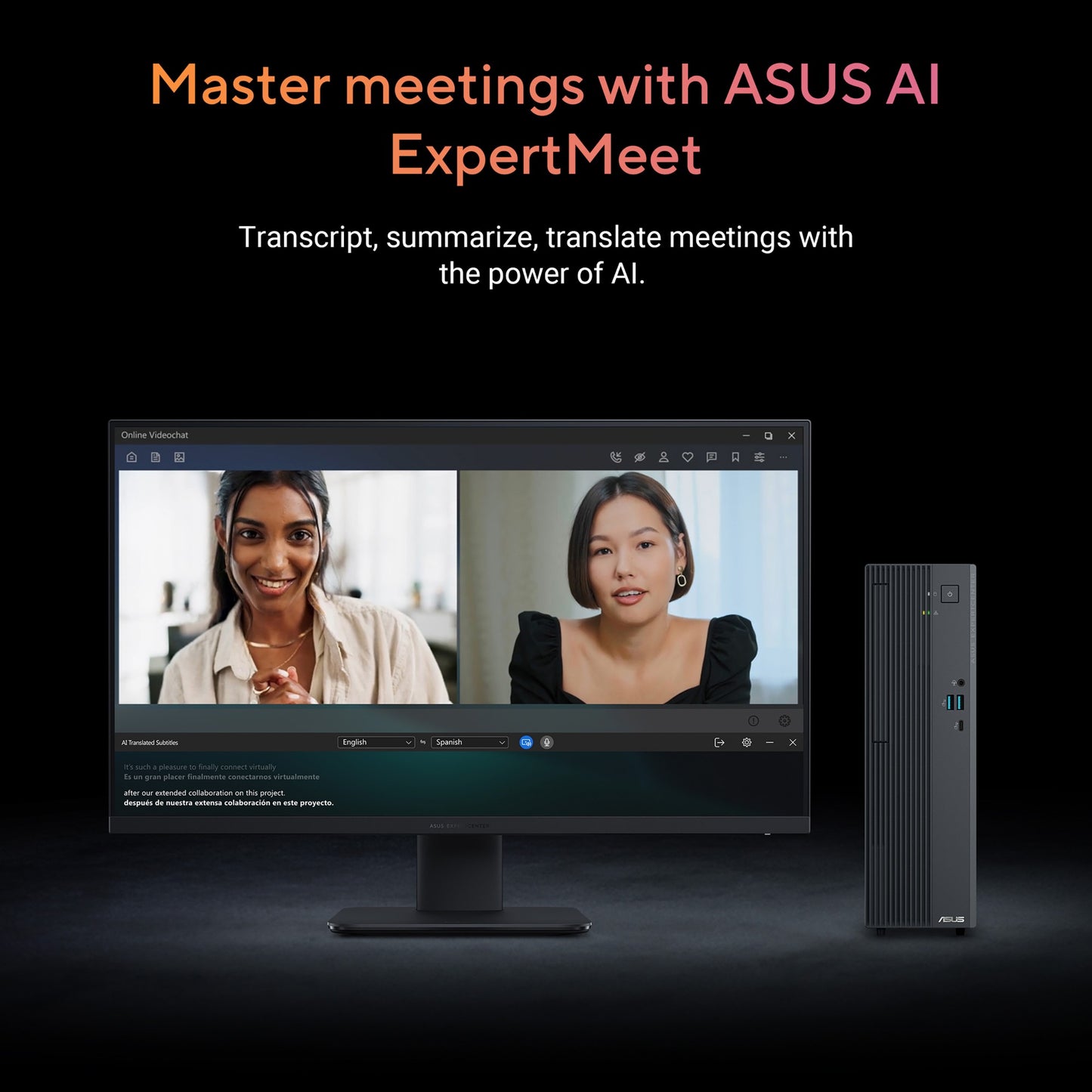 ASUS ExpertCenter PM700SK-0R5330012X Copilot+ Ryzen AI 5 330 16GB 512GB SSD SFF Desktop PC