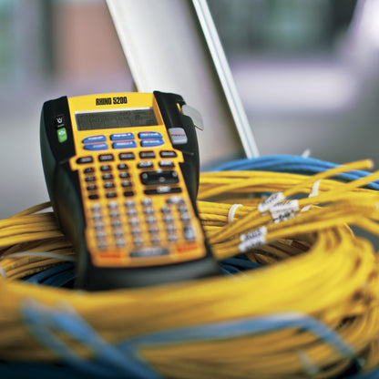 DYMO RHINO 5200 Industrial Label Maker | ABC Keyboard | Labelling Machine for Label Printer