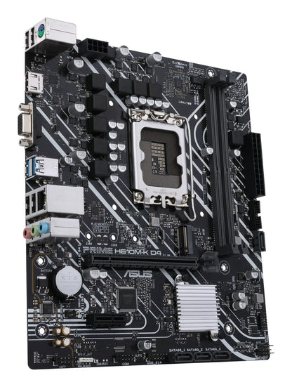 ASUS PRIME H610M-K D4 Intel H610 LGA 1700 micro ATX Motherboard