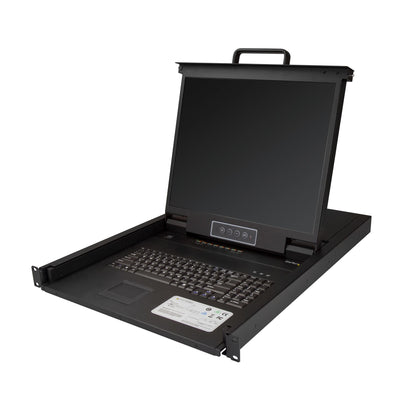 StarTech.com 8 Port Rackmount KVM Console w/ 6ft Cables - Integrated KVM Switch w/ (NS1908K)