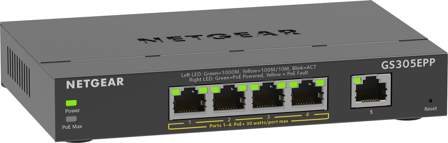 Netgear GS305EPP Networking