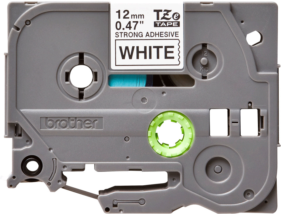 Brother TZE-S231 DirectLabel black on white extra strong Laminat 12mm 8m for Brother Labels