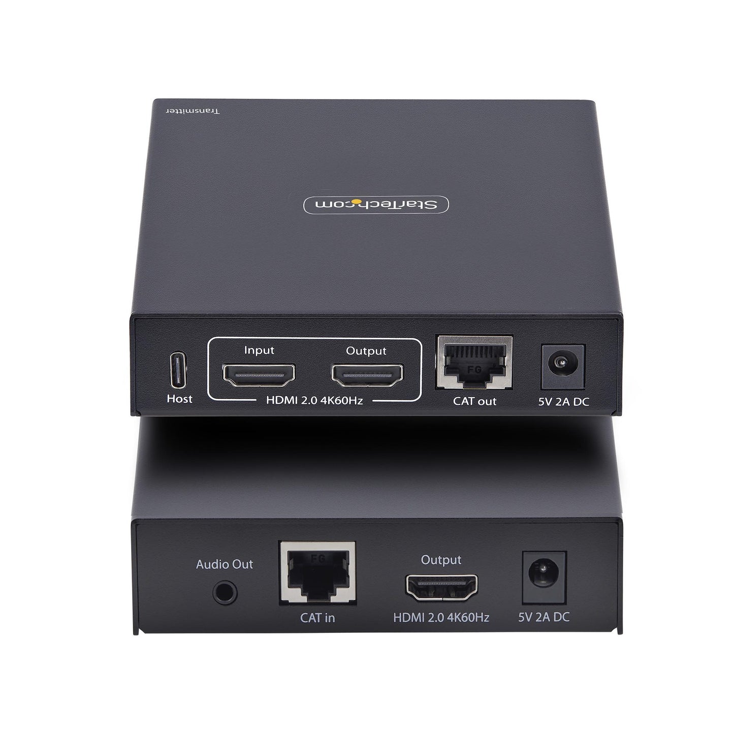 StarTech.com HDMI KVM Extender Over IP Network, 4K 60Hz, Driverless, HDMI and USB KVM Switch