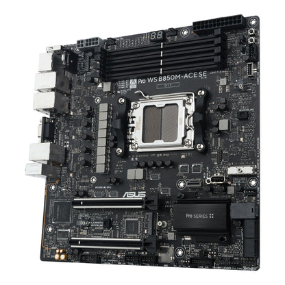 ASUS PRO WS B850M-ACE SE AMD B850 Socket AM5 micro ATX Motherboard