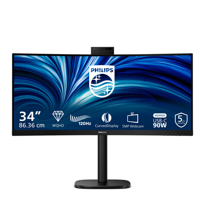 Philips 3000 series 34B2U3600CH/00 34" UWQHD VA 120Hz Curved Monitor