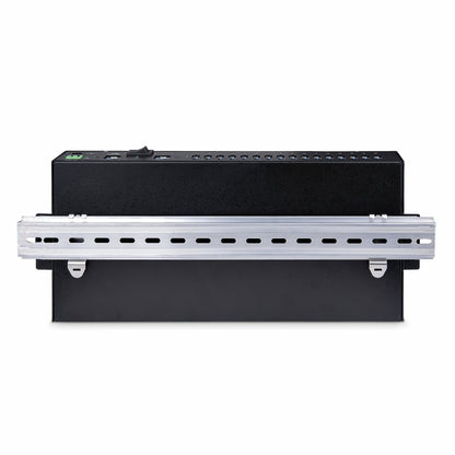 StarTech.com 16-Port Industrial USB 5Gbps Hub with Power Adapter, Metal Enclosure