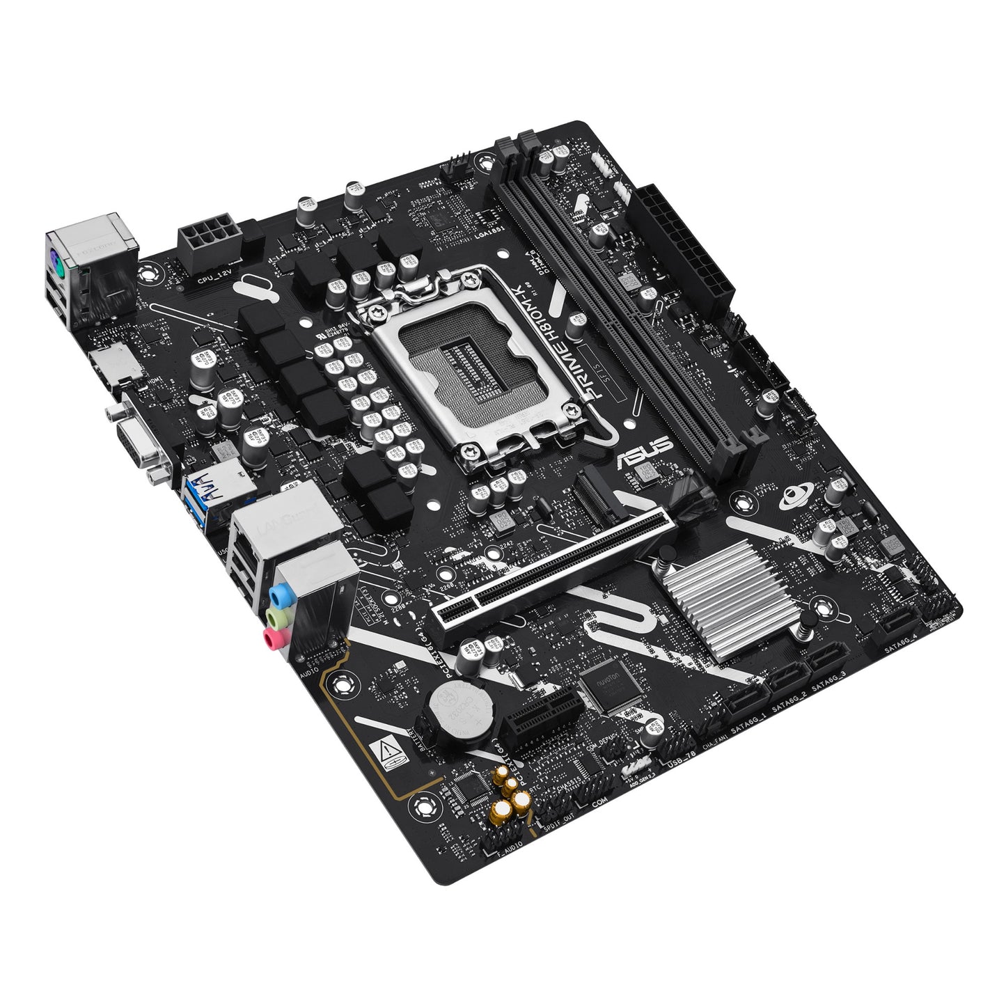 ASUS PRIME H810M-K Intel H810 LGA 1851 (Socket V1) micro ATX Motherboard