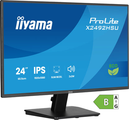 iiyama ProLite X2492HSU-B1 23.8" Full HD IPS 120Hz Monitor