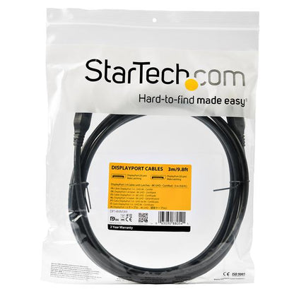 StarTech.com 10ft (3m) VESA Certified DisplayPort 1.4 Cable, 8K 60Hz HBR3 HDR, UHD