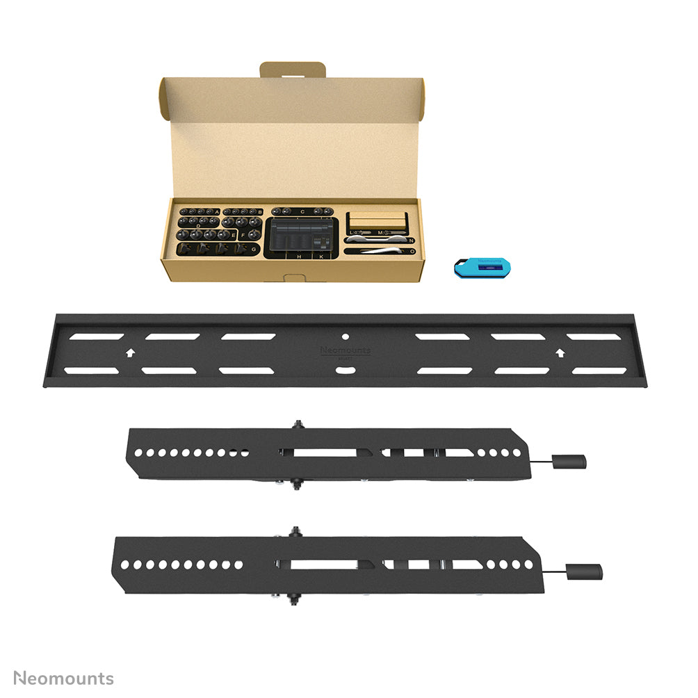 Neomounts WL35S-850BL16 TV mount wall 42-86" - tiltable - lockable - fast