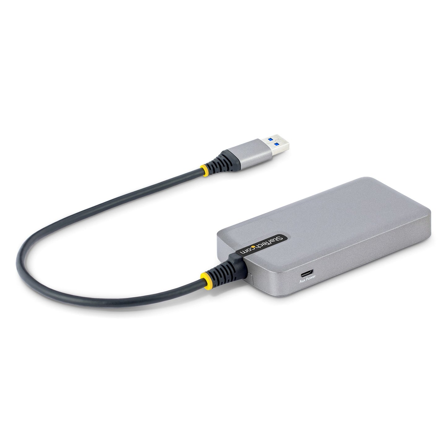 StarTech.com 3-Port Hub Ethernet USB Docking Station