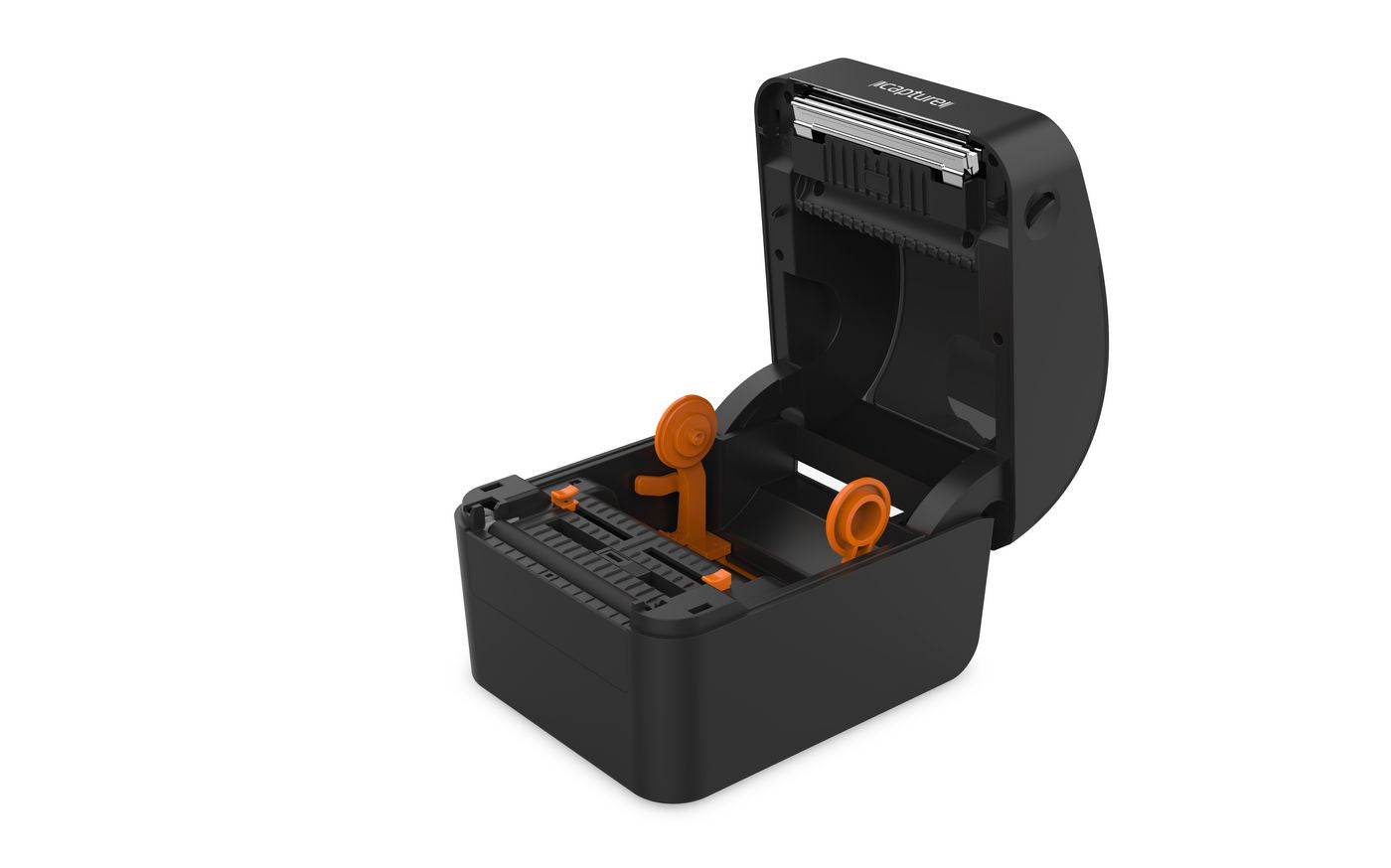 CAPTURE Direct Thermal, 203dpi, Desktop, USB+Serial+Ethernet Black label printer