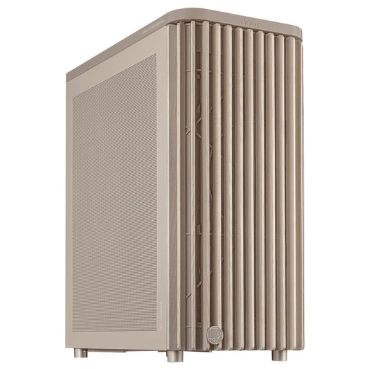 ASUS Proart PA401 Wood Mesh PWM Beige Tower PC Case