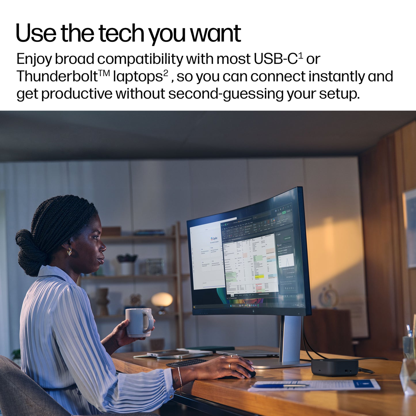 HP G6 USB-C Docking Station 100W